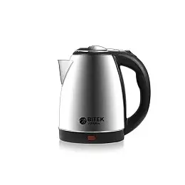 Електрочайник дисковий нержавійка BITEK BT-7001 2000W 2 л