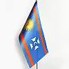 Флажок Dobroznak Винницкой области 12х24 мм (6357)