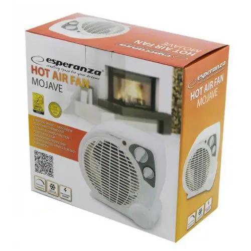 Тепловентилятор Esperanza EHH002 Mojave 2000W белый