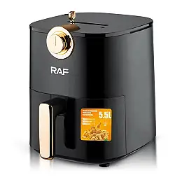 Аеро Фритюрниця RAF R.5218 5.5L 2000W Чорна