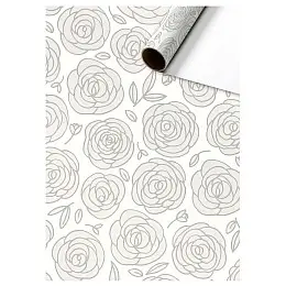 Папір подарунковий STEWO 0,7 x 1,5 м roses forever giuseppa 2528149598-2