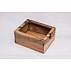 Сувенирный деревянный бокс для подарков ecoWalnut 180x141x82 мм