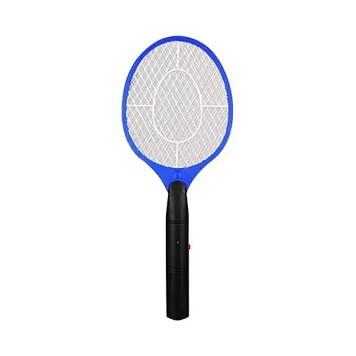 Електрична мухобійка Mosquito Rechargeable hitting Swatter Чорно-синя
