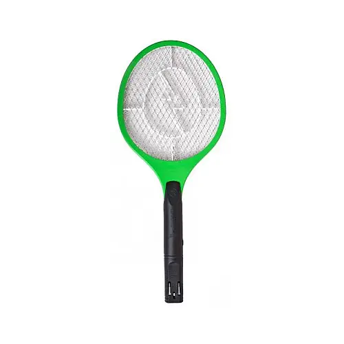 Електрична мухобійка Mosquito Rechargeable hitting Swatter Чорно-зелена