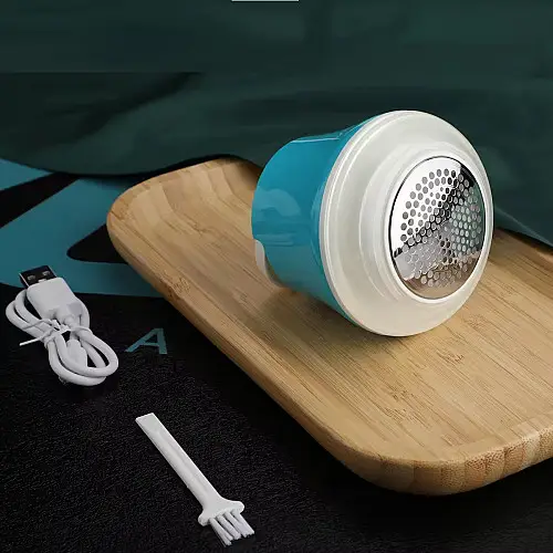 Машинка для стрижки катышків VGR V-810 акумуляторна USB 800mAh 10W Зелена