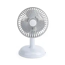 Вентилятор настольный портативный FAN KD197 Simple desktop USB Светло-серый