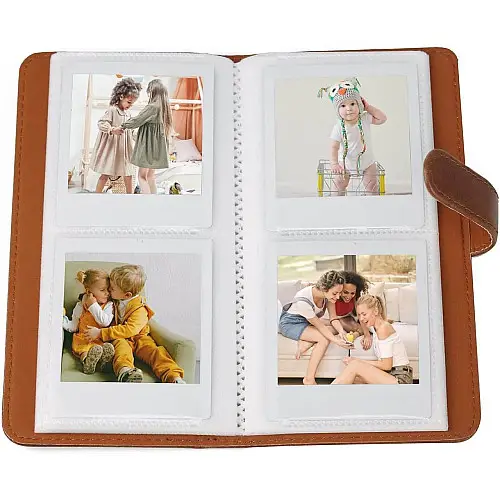 Фотоальбом Fujifilm коричневий для Instax Square 80 фото (2148686546)
