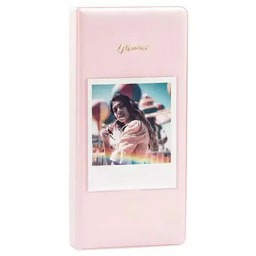 Фотоальбом Fujifilm рожевий для Instax Wide 64 фото (2310363443)