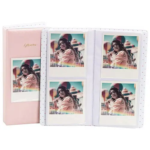 Фотоальбом Fujifilm рожевий для Instax Wide 64 фото (2310363443)