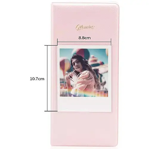 Фотоальбом Fujifilm рожевий для Instax Wide 64 фото (2310363443)