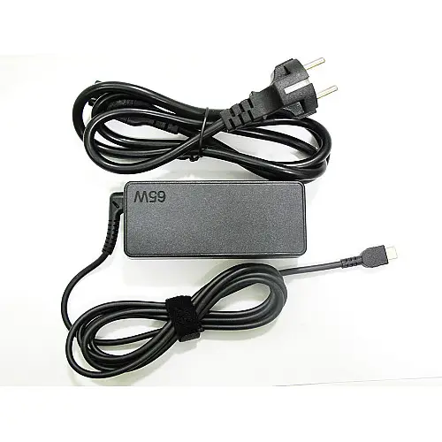 Блок живлення Lenovo 20V-2.25A, 5V-2A, 12V-3A, 15V-3A, 45W type-c, чорний + мережевий кабель живлення (R6642)