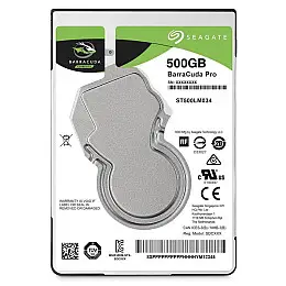 Накопичувач HDD 2.5" SATA 500GB Seagate BarraCuda Pro 7200rpm 128MB (ST500LM034)