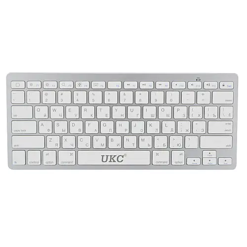 Беспроводная клавиатура UKC BK3001 Bluetooth Silver (np2_7474)