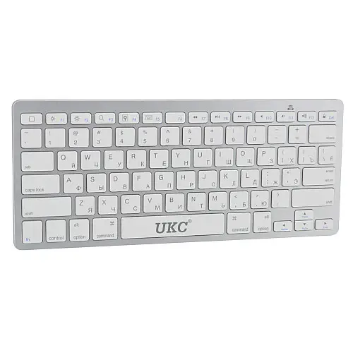 Беспроводная клавиатура UKC BK3001 Bluetooth Silver (np2_7474)