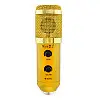 Микрофон студийный RIAS M800U со стойкой и ветрозащитой Gold (np2_00233)