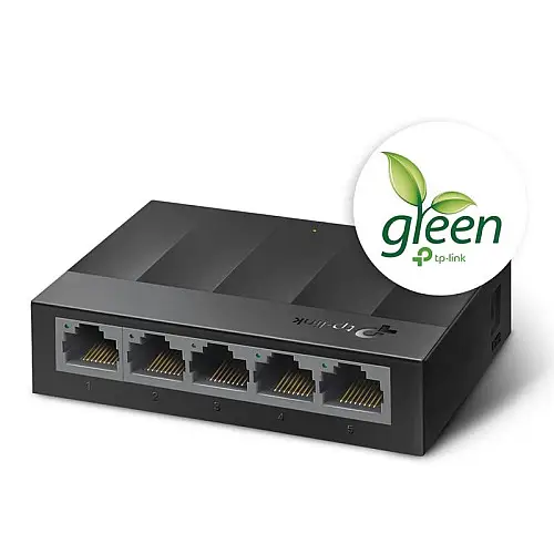 Комутатор TP-Link LS1005G (5хGE, пластик)