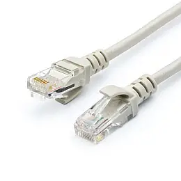 Патч-корд UTP Atcom Geplink Cat.5e 26AWG 3 м серый GL8003
