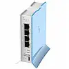 Бездротовий маршрутизатор Mikrotik hAP lite TC RB941-2ND-TC (N300, 650MHz/32Mb, 4x10/100 Ethernet порти, 1,5 dBi, Tower Case)