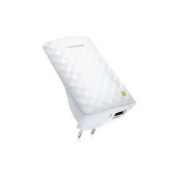 Точка доступу TP-Link RE200 (AC750, 100мВт, внутрішні антени, підсилювач бездротового сигналу, 1 порт RJ-45)
