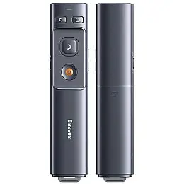 Пульт для презентаций Baseus Orange Dot Wireless Presenter ACFYB-BOG Серый
