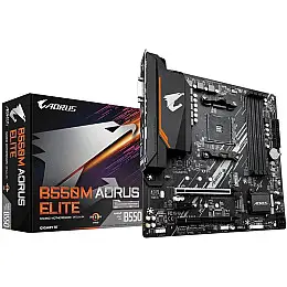 Материнська плата Gigabyte B550M Aorus Elite Socket AM4