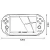 Ігрова приставка з встановленими 1000 ігор 8gb XPRO PSP 7
