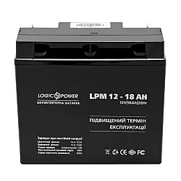Акумуляторна батарея LogicPower LPM 12V 18AH AGM