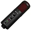 Конденсаторный микрофон студийный Manchez SU-10 со штативом USB Black (3_00987)