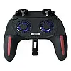 Бездротовий геймпад триггер з вентилятором XO H10 Dual Fan Charging на 2500 mAh Чорний