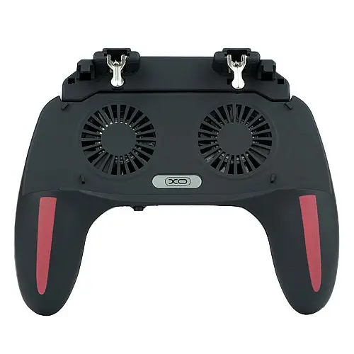 Бездротовий геймпад триггер з вентилятором XO H10 Dual Fan Charging на 2500 mAh Чорний