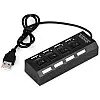 USB-хаб XON SmartHub Switch 4хUSB3.0 Черный (UHASP040043B 5023)