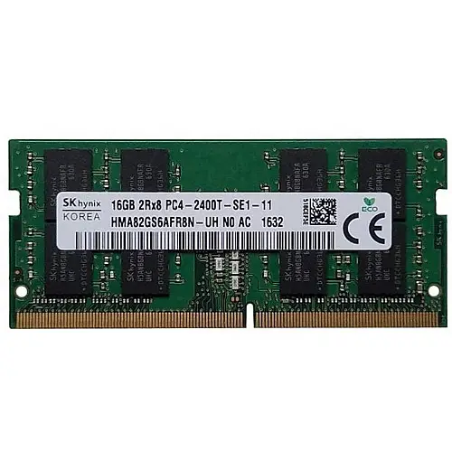 Оперативна пам'ять SK Hynix 16 GB SO-DIMM DDR4 2400 MHz (HMA82GS6AFR8N-UH)