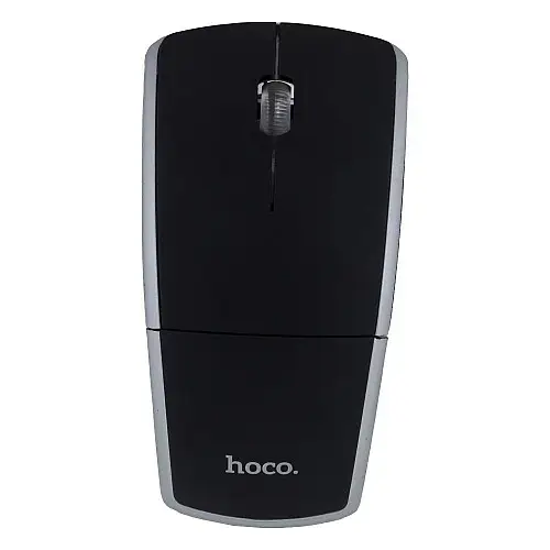 Игровая беспроводная блютуз USB Мышка Hoco DI03 подключение 2.4G чувствительностью в 1200DPI Black