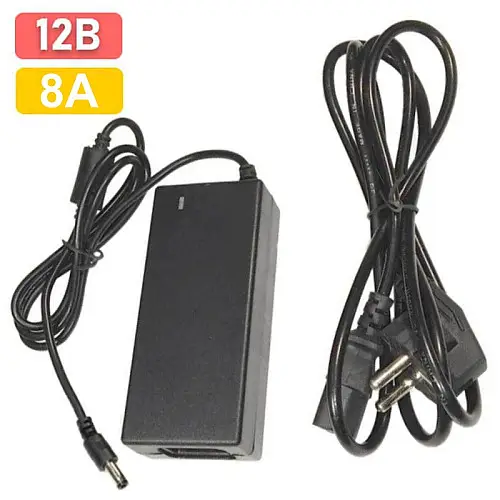 Блок живлення для камер відеоспостереження 12 вольт 8 Ампер 96W OEM PLC-96-12 (101019)