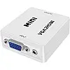 Конвертер відеосигналу з аналогового VGA на цифровий HDMI порт Addap VGA2HDMI-01 (0305)