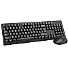 Комплект бездротова клавіатура з мишкою RIAS 198I CMK-326 Black