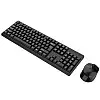 Комплект бездротова клавіатура з мишкою RIAS 198I CMK-326 Black