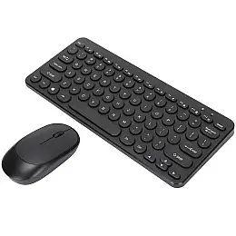 Комплект беспроводной клавиатура с мышью RIAS 8887 Black (3_04409)