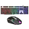 Комплект проводной игровая клавиатура и мышь RIAS KM-5003 с RGB подсветкой USB (3_04416)
