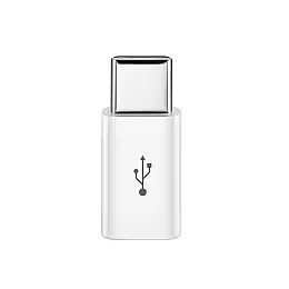Адаптер Перехідник microUSB - Type-C GT Gray (436235325)