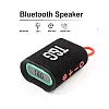 Портативна акумуляторна Bluetooth колонка з RGB підсвіткою T&G TG-396 FM Radio AUX TF-CAR 5W Чорна