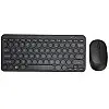 Бездротова клавіатура і миша набір 2в1 CNV Wireless 902 8887 Black