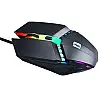 Набір ігровий 2в1 клавіатура і мишка з підсвіткою RGB CNV 198I G506 Black