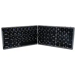 Клавиатура складная беспроводная RIAS R-87 Bluetooth Grey