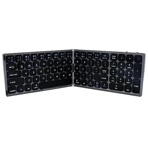 Клавиатура складная беспроводная RIAS R-87 Bluetooth Grey