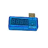 Тестер USB для повербанків вольтметр 4.5-10 Вольт до 3 А ємності акумулятора (051024)
