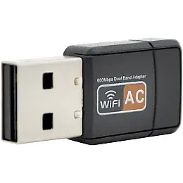 Беспроводной двухдиапазонный сетевой Wi-Fi адаптер Pix-Link Wi-Fi USB LV-UAC09 Black (16153-hbr)