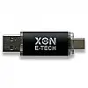 Флеш-накопитель XON FlashDrive DuoConnect 256GB USB 3.0 + USB Type-C Black (FX3DX256MB 7584)