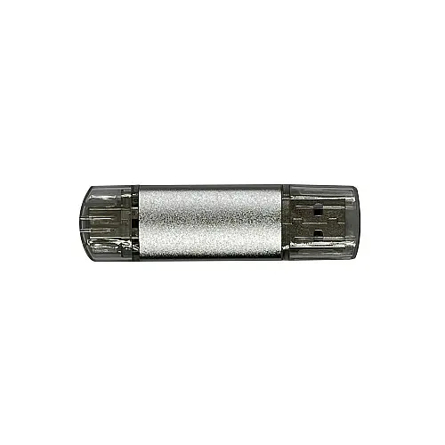 Флеш-накопитель XON FlashDrive DuoConnect 128GB USB 3.0 + USB Type-C Grey (FX3DX128MS 7607)