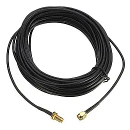 Антений кабель - подовжувач з SMA роз'ємами Unitoptek RP-SMA-10 10 м (101034)
